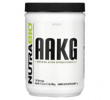 Аминокислоты NutraBio, AAKG`` 500 г (1,1 фунта)