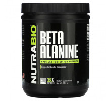 Аминокислоты NutraBio, бета-аланин, 360 г (12,7 унции)