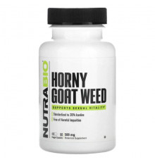 Мужское здоровье Horny Goat Weed, 500 mg, 90 Veggie Capsules