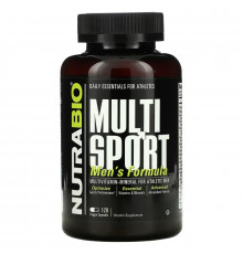 NutraBio Labs, формула для мужчин MultiSport, 120 вегетарианских капсул