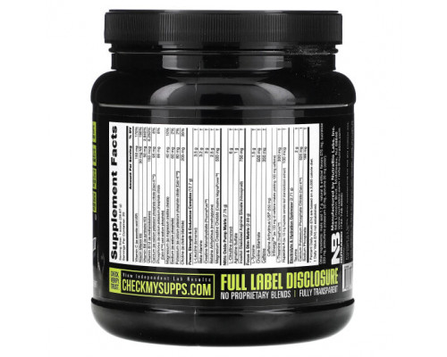Аминокислоты NutraBio, Pre-Workout Performance Igniter, с синей малиной, 573 г (1,26 фунта) Аминокислоты NutraBio, Pre-Workout Performance Igniter, с синей малиной, 573 г (1,26 фунта)