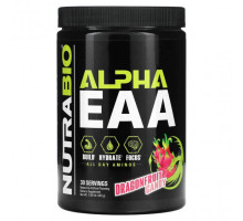 Аминокислоты NutraBio, Alpha EAA, конфеты из драконьего фрукта, 446 г (0,98 фунта)