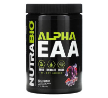 Nutrabio Labs, Alpha EAA, Grape Berry Crush, 0.98 lb (444 g)