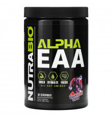 Nutrabio Labs, Alpha EAA, Grape Berry Crush, 0.98 lb (444 g)