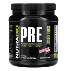 Аминокислоты NutraBio, Pre-Workout Performance Igniter, конфеты из драконьего фрукта, 586 г (1,29 фунта)