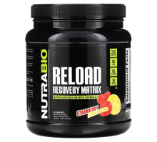 Nutrabio Labs, Reload Recovery Matrix, Strawberry Lemon Bomb, 1.89 lb (858 g)