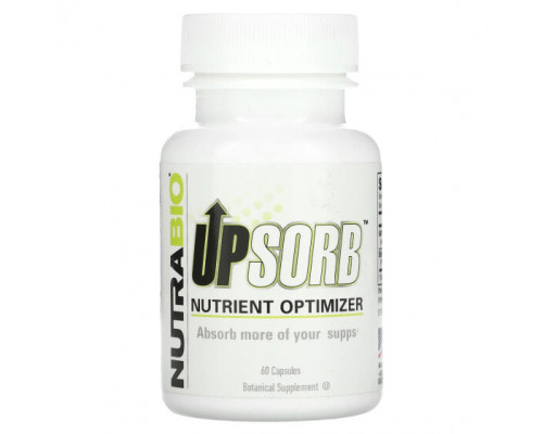 Для пищеварительной системы NutraBio, UpSorb`` 60 капсул Для пищеварительной системы NutraBio, UpSorb`` 60 капсул