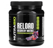 Аминокислоты NutraBio, Reload Recovery Matrix, Grape Berry Crush, 841 г (1,85 фунта)