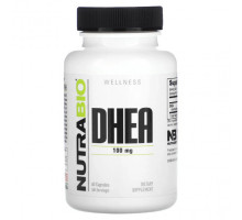 Мужское здоровье NutraBio, ДГЭА, 100 мг, 60 капсул