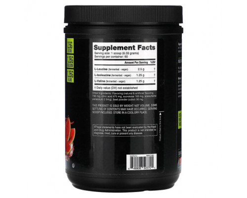 Аминокислоты NutraBio, BCAA 5000, арбуз, 380 г (0,84 фунта) Аминокислоты NutraBio, BCAA 5000, арбуз, 380 г (0,84 фунта)