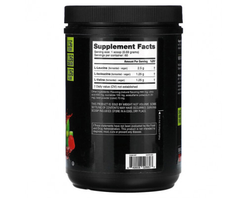 Аминокислоты NutraBio, BCAA 5000, киви и клубника, 401 г (0,88 фунта) Аминокислоты NutraBio, BCAA 5000, киви и клубника, 401 г (0,88 фунта)