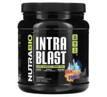 Nutrabio Labs, Intra Blast, топливо для мышц во время тренировки, New York Punch, 732 г (1,61 фунта)