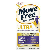 Schiff, Move Free Joint Health, Ultra, Bone Strength Support, 30 Coated Tablets