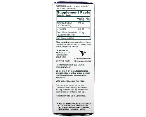 Schiff, Neuriva Brain Performance, De-Stress, 30 Vegetarian Capsules Schiff, Neuriva Brain Performance, De-Stress, 30 Vegetarian Capsules