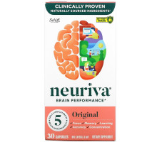 Schiff, Neuriva Brain Performance, Original, 30 Capsules
