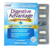 Schiff Digestive Advantage Lactose Defense Formula 32 Capsules