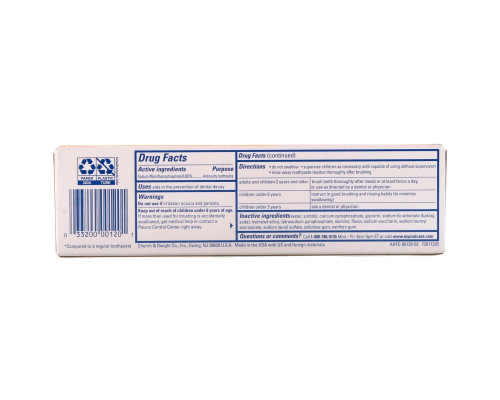 Arm & Hammer, Truly Radiant, Clean & Fresh Toothpaste, Spearmint, 4.3 oz (121 g) Arm & Hammer, Truly Radiant, Clean & Fresh Toothpaste, Spearmint, 4.3 oz (121 g)