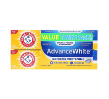 Arm & Hammer, Advance White, Extreme Whitening Toothpaste, Clean Mint, Twin Pack, 6.0 oz (170 g) Each