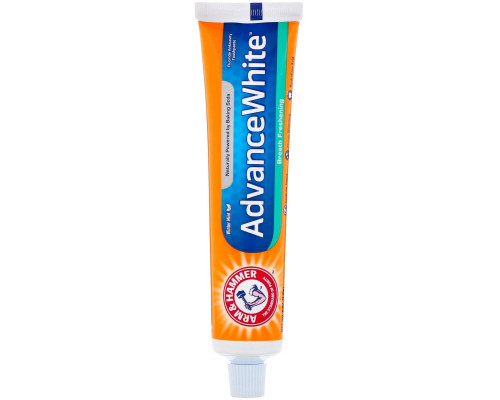 Arm & Hammer, AdvanceWhite, Breath Freshening Toothpaste, Winter Mint, 6.0 oz (170 g) Arm & Hammer, AdvanceWhite, Breath Freshening Toothpaste, Winter Mint, 6.0 oz (170 g)