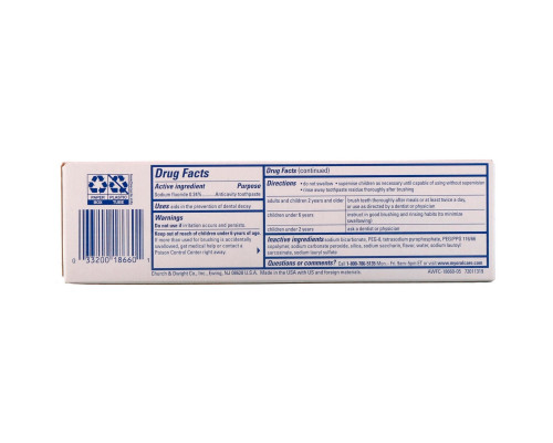 Arm & Hammer, AdvanceWhite Baking Soda & Peroxide Toothpaste, Extreme Whitening, 4.3 oz (121 g) Arm & Hammer, AdvanceWhite Baking Soda & Peroxide Toothpaste, Extreme Whitening, 4.3 oz (121 g)