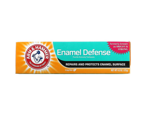 Arm & Hammer, Truly Radiant, Bright & Strong Toothpaste, Crisp Mint, 4.3 oz (121 g) Arm & Hammer, Truly Radiant, Bright & Strong Toothpaste, Crisp Mint, 4.3 oz (121 g)