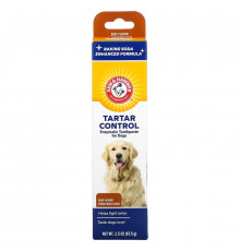 Arm & Hammer, Tartar Control, ферментативная зубная паста для собак, говядина, 67,5 г (2,5 унции)