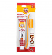 Arm & Hammer, Clinical Gum Health, стоматологический набор для собак, курица, набор из 3 предметов