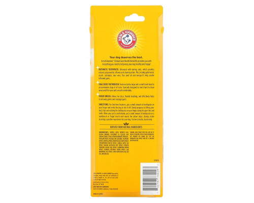 Arm & Hammer, Clinical Gum Health, стоматологический набор для собак, курица, набор из 3 предметов Arm & Hammer, Clinical Gum Health, стоматологический набор для собак, курица, набор из 3 предметов