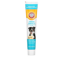 Arm & Hammer, ферментативная зубная паста для свежести дыхания, для собак, ваниль и имбирь, 67,5 г (2,5 унции)