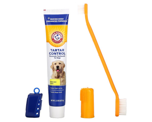 Arm & Hammer, Tartar Control, Dental Kit for Dogs, Banana Mint