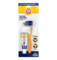 Arm & Hammer, Tartar Control, Dental Training Kit for Puppies, Vanilla Ginger, 4 Piece Kit