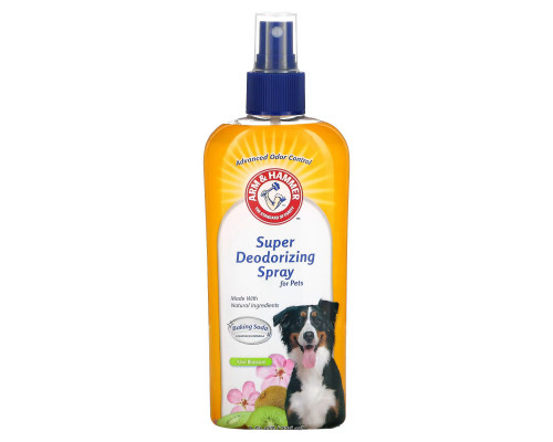 Arm & Hammer, Super Deodorizing Spray for Pets, Kiwi Blossom, 8 fl oz (236 ml) Arm & Hammer, Super Deodorizing Spray for Pets, Kiwi Blossom, 8 fl oz (236 ml)