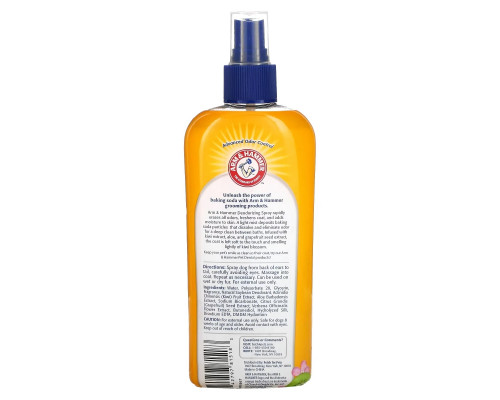 Arm & Hammer, Super Deodorizing Spray for Pets, Kiwi Blossom, 8 fl oz (236 ml) Arm & Hammer, Super Deodorizing Spray for Pets, Kiwi Blossom, 8 fl oz (236 ml)
