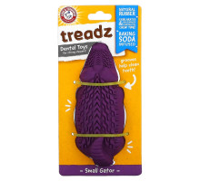 Arm & Hammer, Treadz, Dental Toys for Strong Chewers, Small Gator, 1 Toy