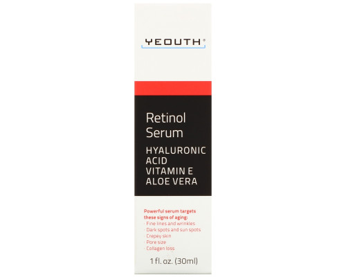 Yeouth, Retinol 2.5% Serum, 1 fl oz (30 ml) Yeouth, Retinol 2.5% Serum, 1 fl oz (30 ml)