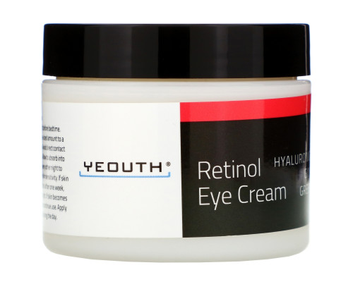 Yeouth, Retinol Eye Cream, 2 fl oz (60 ml) Yeouth, Retinol Eye Cream, 2 fl oz (60 ml)