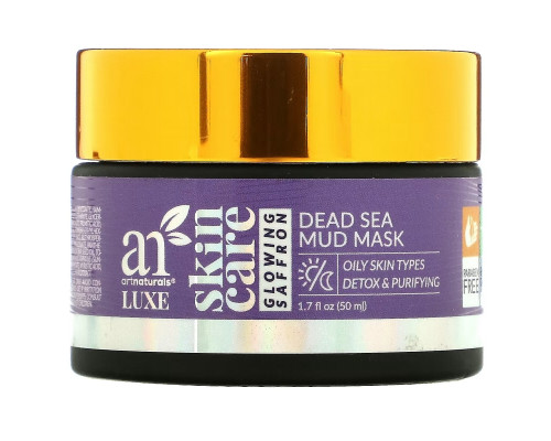 artnaturals, Dead Sea Mud Mask, Glowing Saffron, 1.7 fl oz (50 ml) artnaturals, Dead Sea Mud Mask, Glowing Saffron, 1.7 fl oz (50 ml)