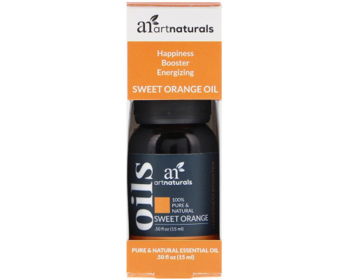 Artnaturals, Масло сладкого апельсина, 15 мл Artnaturals, Масло сладкого апельсина, 15 мл