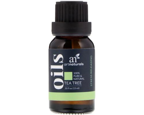 Artnaturals, Масло чайного дерева, 0,50 ж. унц. (15 мл) Artnaturals, Масло чайного дерева, 0,50 ж. унц. (15 мл)