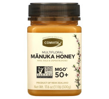 Comvita, Raw, Multifloral Manuka Honey, MGO 50+, 17.6 oz (500 g)