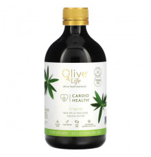 Зелень и зеленые овощи Comvita, Olive Life, экстракт листьев оливкового дерева, для здоровья сердечно-сосудистой системы, оригинальный, 136 мг, 500 мл (16,9 жидк. Унции)