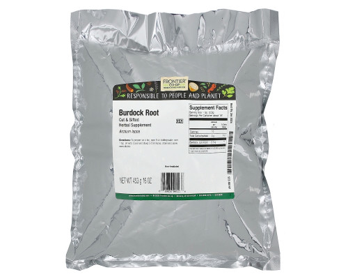Frontier Natural Products, Молотый корень лопуха, 16 унций (453 г) Frontier Natural Products, Молотый корень лопуха, 16 унций (453 г)