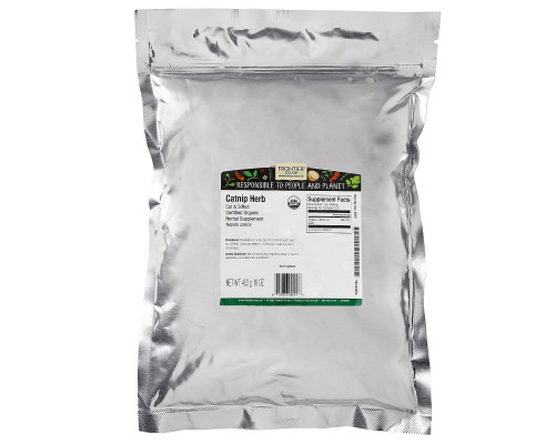 Frontier Natural Products, Органические измельченные и просеянные листья и цветы котовника кошачьего 16 унции (453 г) Frontier Natural Products, Органические измельченные и просеянные листья и цветы котовника кошачьего 16 унции (453 г)