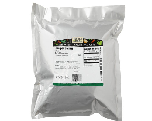 Frontier Natural Products, Цельные ягоды можжевельника 16 унции (453 г) Frontier Natural Products, Цельные ягоды можжевельника 16 унции (453 г)
