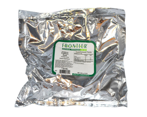 Frontier Natural Products, Порошок из шелухи подорожника, 16 унций (453 г) Frontier Natural Products, Порошок из шелухи подорожника, 16 унций (453 г)