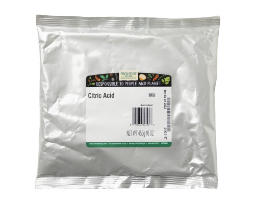 Frontier Natural Products, Лимонная кислота, 16 унций (453 г) Frontier Natural Products, Лимонная кислота, 16 унций (453 г)