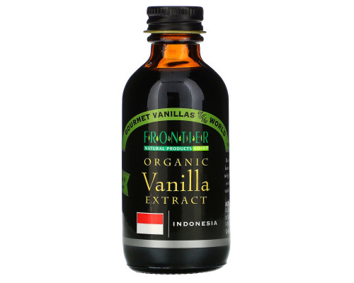 Frontier Natural Products, Экстракт органической ванили, Индонезия, выращенный на ферме продукт, 2 жидких унции (59 мл) Frontier Natural Products, Экстракт органической ванили, Индонезия, выращенный на ферме продукт, 2 жидких унции (59 мл)
