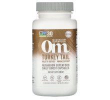 Organic Mushroom Nutrition, Траметес разноцветный, 667 мг, 90 вегетарианских капсул