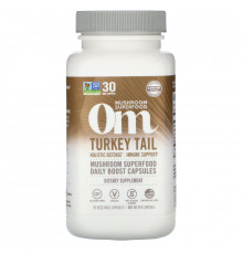 Organic Mushroom Nutrition, Траметес разноцветный, 667 мг, 90 вегетарианских капсул