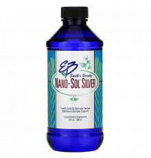 Earth&#x27;s Bounty, Nano- Sol Silver, 8 fl oz (236 ml)